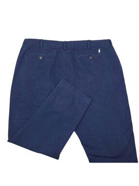 Polo Ralph Lauren Mens Classic Fit Navy Chino Pants Size 42x30 100% Cotton